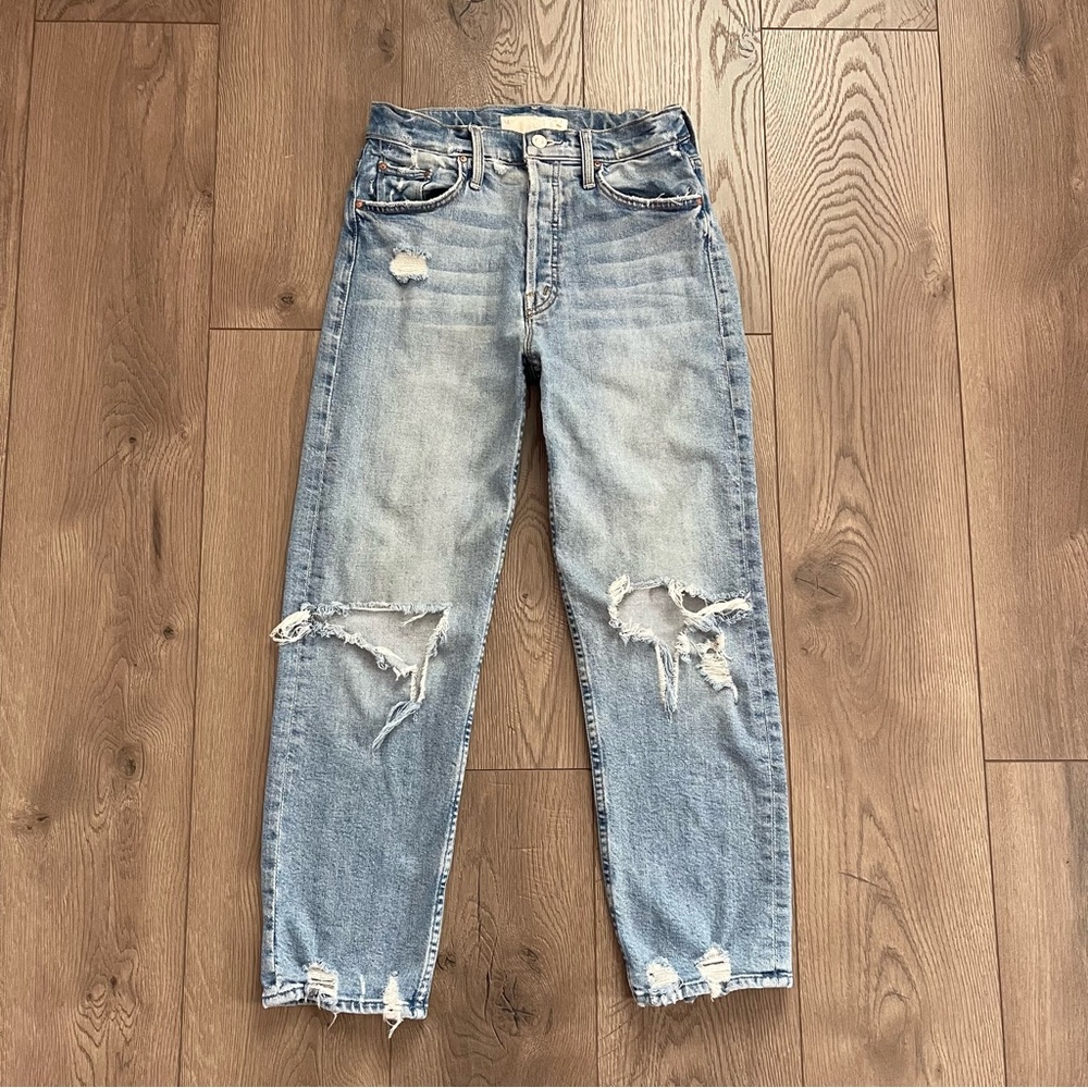 Mother Superior The Tomcat The Confession Women’s 26 Distressed Jeans READ